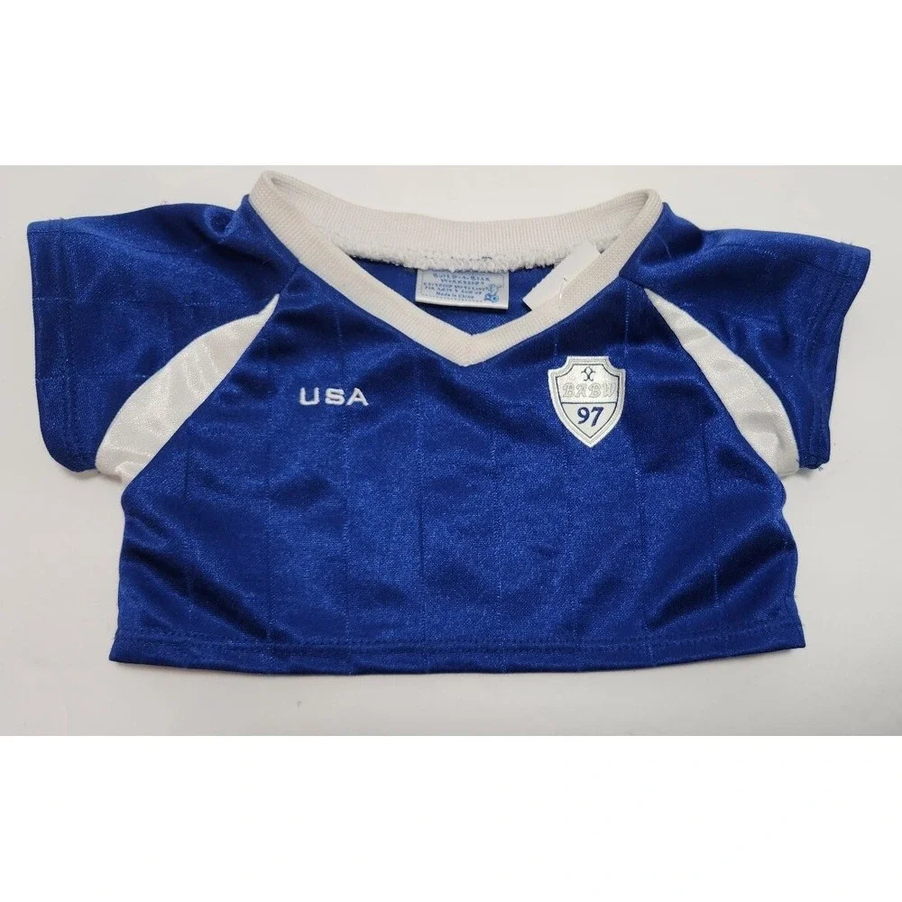Build A Bear‎ USA Soccer Uniform with Soccer Cleats